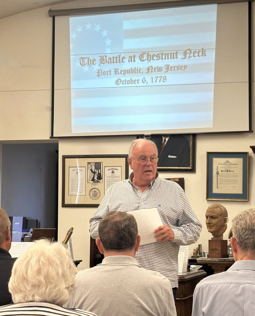 Norman Lecturing